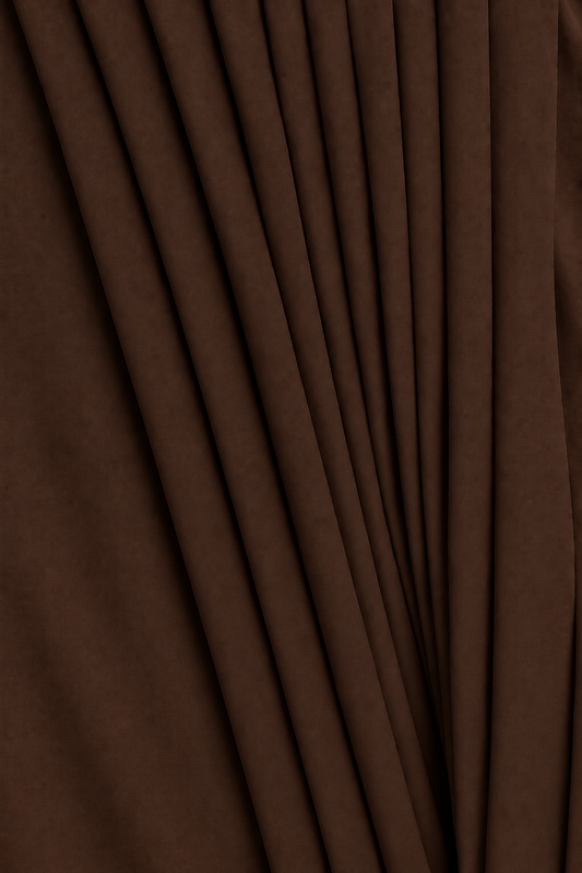 Chocolate Brown Unstiched