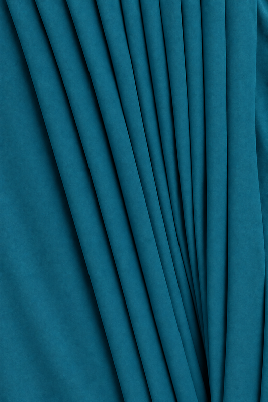 Teal Blue Unstiched